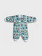 Tender Spring Sleeping Bag with Feet Classic 1 Tog Turquoise with Detachable Sleeves