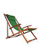 Liegestühle Holz Green 94x60x94cm