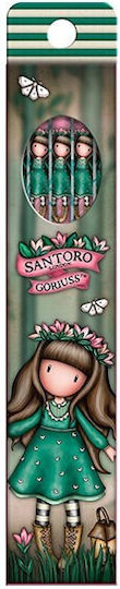Bleistifte 5 Stück Santoro Gorjuss Wildflower 1311gj08
