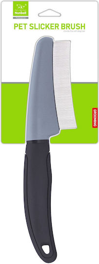 Nunbell Pet Χτένα Small / Medium για Κοντότριχους Σκύλους για Αφαίρεση Ψύλλων