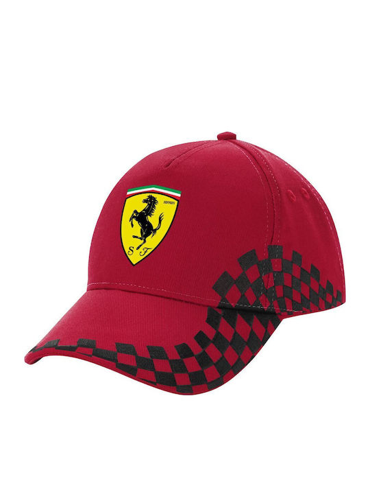 Ferrari Adult Cap Ultimate Red Black Racing Scr...