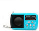 Ηχείο Bluetooth με Ραδιόφωνο Τιρκουάζ WS-822