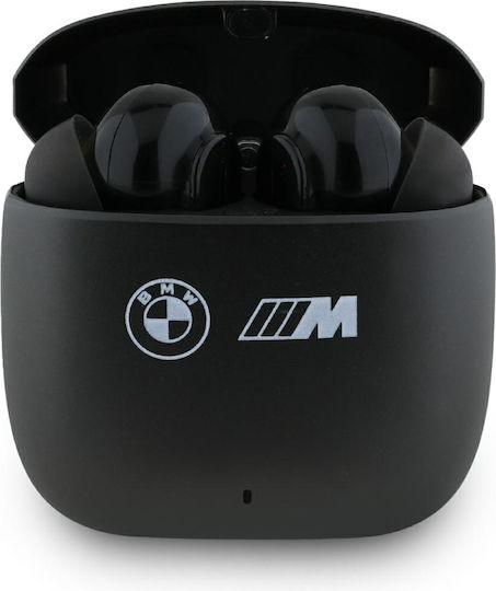 BMW BMTWSM1ALELK In-Ear Bluetooth-Freisprecheinrichtung Kopfhörer mit Ladeetui Schwarz