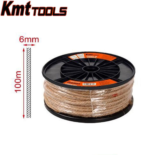 Decorative Cord Rope Thickness 6mm 1-100m Price Per Meter Beige