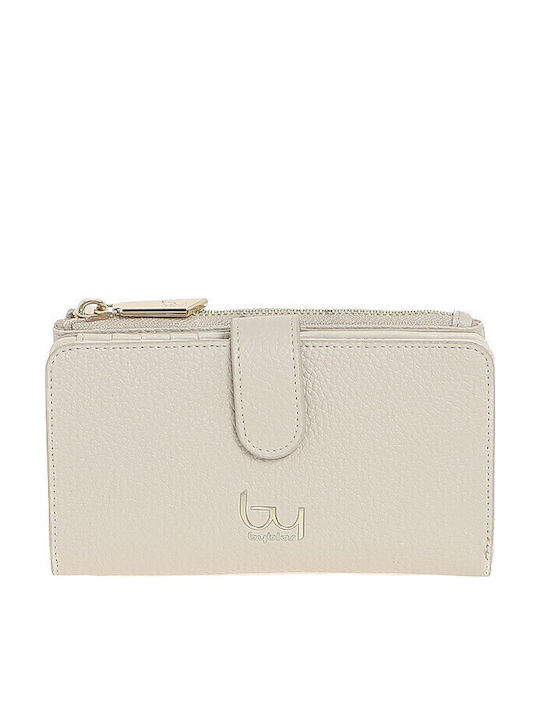 Groß Damen Geldbörse Klassisch Beige
