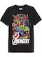 T-shirt Unisex Marvel Avengers Union Mmats048