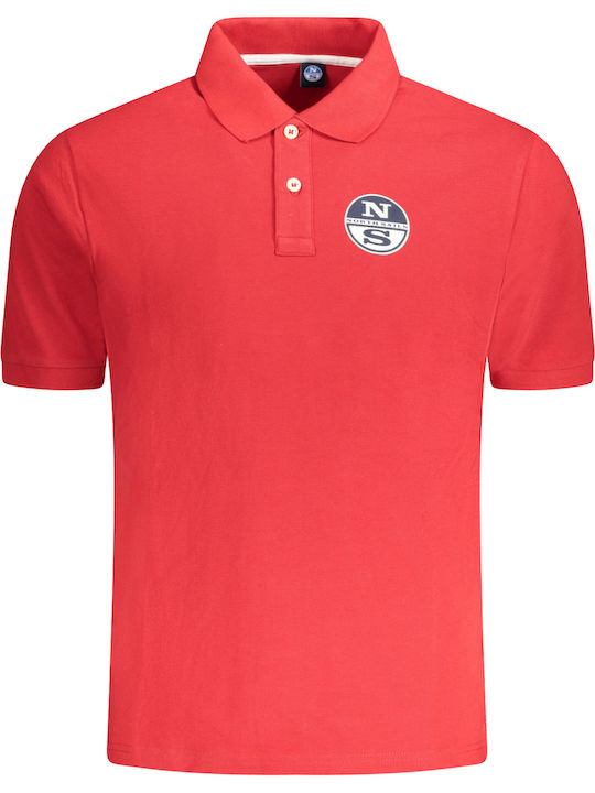 North Sails North Sails Herrenblusen Kurzarm Rot