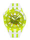 Swatch Swatch Women's Watch with White Rubber Strap