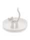 Balvi Cat Jewellery Stand White 15x15x13cm