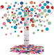 Tun 40cm cu Multicolor Confetti 180gr 1buc