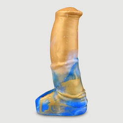 Προέκταση Πέους Monster Jump Penis Sleeve 15 X 4.5 Cm Μπλε Κίτρινο