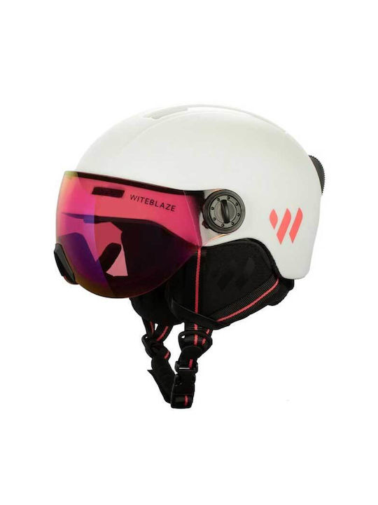 Witeblaze Copii Cască pentru Schi & Snowboard în culoarea Alb