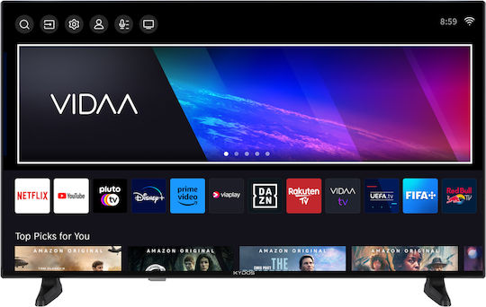 Kydos Smart Τηλεόραση 40" Full HD LED K40VF22SD01 HDR (2025)