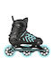 Nils Inline Αυξομειούμενα Rollers Μαύρα Ενηλίκων