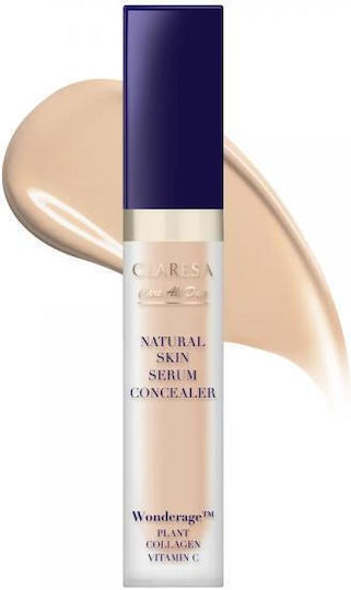 Claresa Natural Skin Liquid Concealer 1w Light Warm 7ml