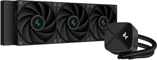 Deepcool Mystique 360 WH Water Cooling System AIO CPU with 3 Fans 120mm and ARGB Lighting