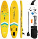 Homeone Дъска SUP с Дължина 3.2m Жълта