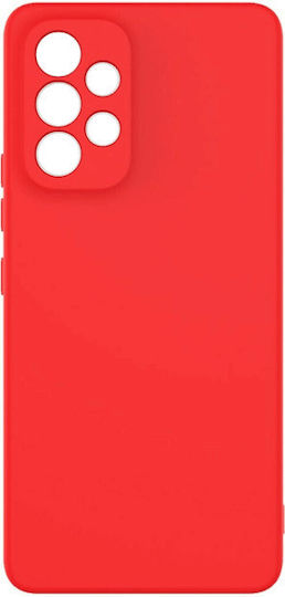 Weiche Silikonhülle Rückseite Oneplus 8t Farbe Rot