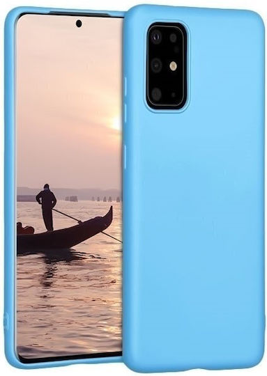 Weiche Silikon-Rückhülle Oneplus Nord 2t Farbe Himmelblau