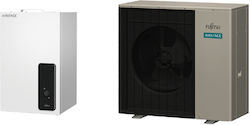 Fujitsu WSEP100KR3/WPEG080KRF Monoblock 8kW Μονοφασική 55°C