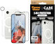 CARE by PanzerGlass Back Cover Tempered Glass Set with Transparent Tempered Glass for iPhone 17e / 16e