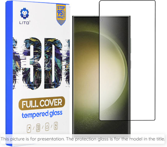 Lito 3D 0.26mm Privacy Full Face Tempered Glass (Galaxy S24)
