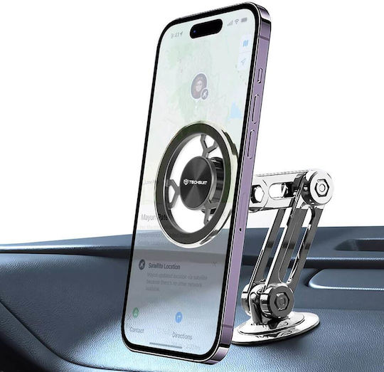 Techsuit Premium TitanMagX (S14) Auto Handyhalterung mit Magnet MagSafe Gray