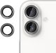 Kalebol Протектор за камера Закалено стъкло Черен за iPhone 16 Plus