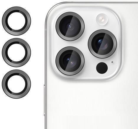 Kalebol Kameraschutz Gehärtetes Glas Black für das iPhone 14 Pro Max