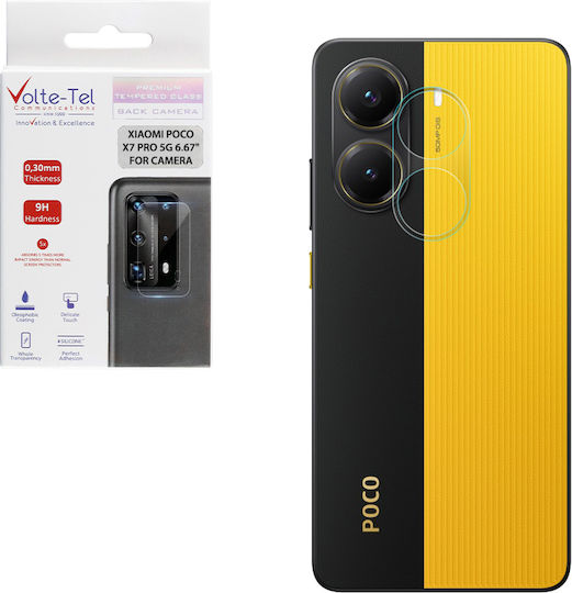 Volte-Tel Camera Protection Tempered Glass Transparent for the Xiaomi Poco X7 Pro 5G