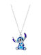 Lilo Stitch Kids Necklace Made of Silver with Chain CS00028SRHL-P.CS