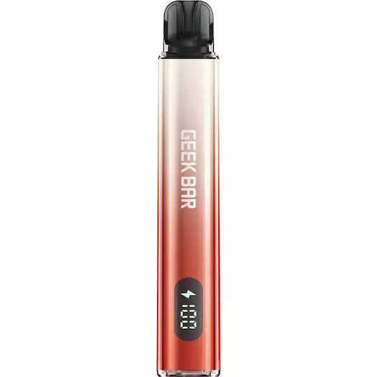 Geek Bar Einweg-E-Zigarette 600 Einweg-E-Zigaretten Strawberry Ice 2ml 20mg Rote