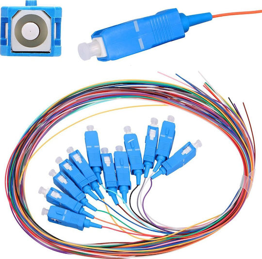 Extralink Sc Upc Pigtail Set Single Mode 900um G.652d 1,5m 12 Pcs 12 Colours Ex.10123