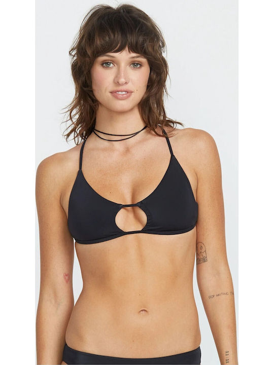 Volcom Bikini Τριγωνάκι Μαύρο