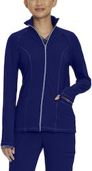 Landau Medizinische Jacke Marineblau