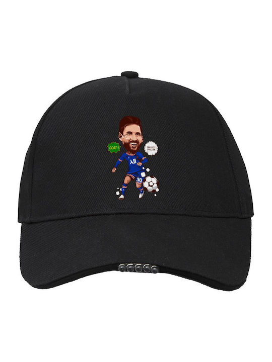 Lionel Messi Drawing Work & Activity Hat with L...