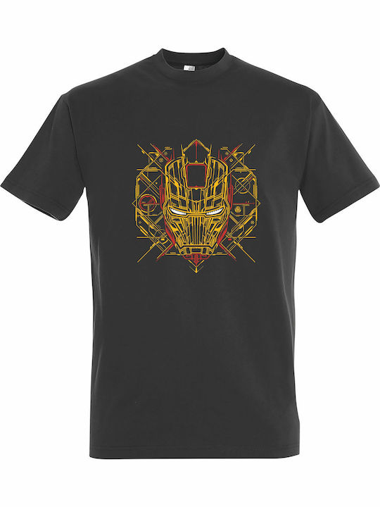 T-shirt Unisex " Ironman Fanart Iron Man " Dark Grey