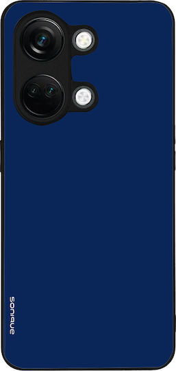 Sonique Colorbloc Umschlag Rückseite Silikon Blau (OnePlus Nord 3)