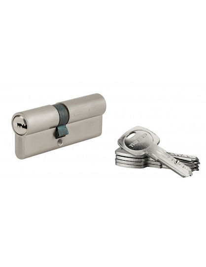 SP Souliotis Security Cylinder Lock Tiger 6 80mm (35-45) with 5 Keys