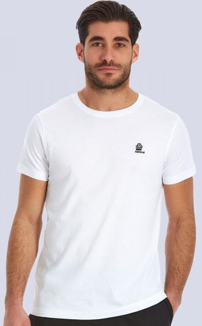 Admiral ホワイト Tシャツ Sサイズ Admiral T-shirt White 1121540000 | Skroutz.eu