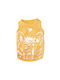 Haustier Hundeshirt Gelb Silber M 27cm