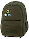 Polo Backpack Pins School Bag Backpack Junior High-High School Cypress Green with Water Bottle Holder 20Liters 2025