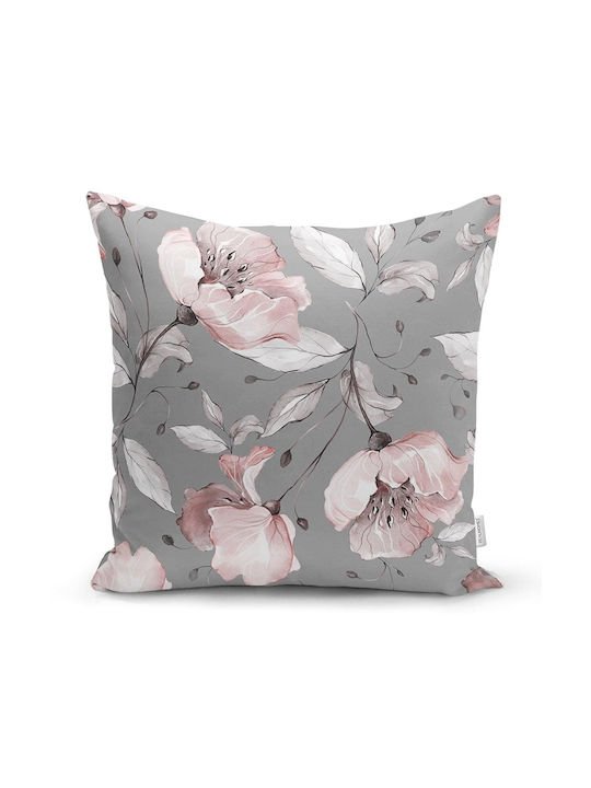 Decorative Pillow Case Digital Gray 45x45cm.
