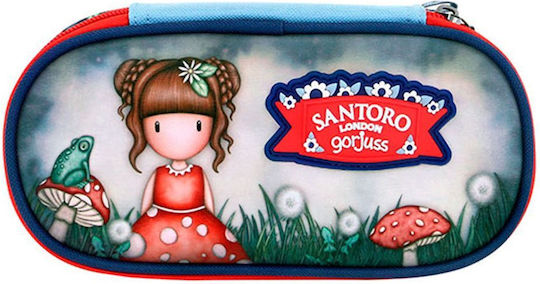 Santoro Little Κασετίνα Βαρελάκι Κόκκινη