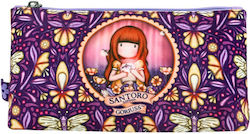 Santoro Pencil Case Barrel Multicolored