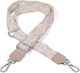 Adjustable Bag Strap Leather Details Nude S