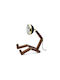 Piffany Dekorative Lampe mit Fassung für G4 Lampe Schwarz
