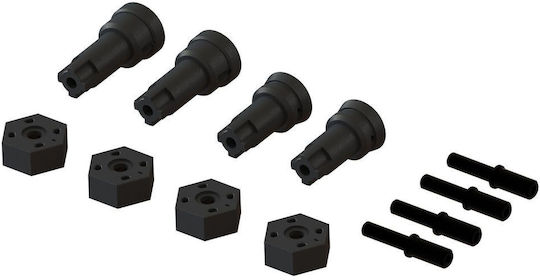 Arrma Wheel Axle Hub Set B Grom Ara311229 Arrma