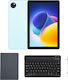 Doogee T10W 4G 10.1Inches Tablet (4GB/128GB/Pen & Keyboard) Blue