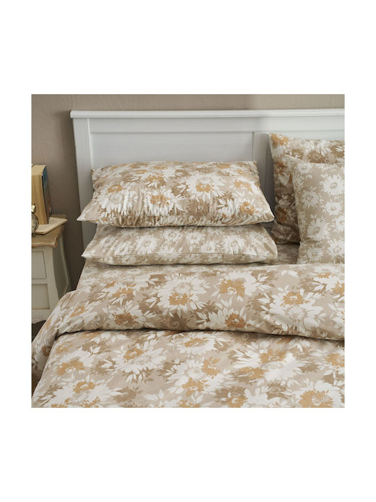 Charalambidis Textiles Χρυσάνθεμο Σετ Μαξιλαροθ...